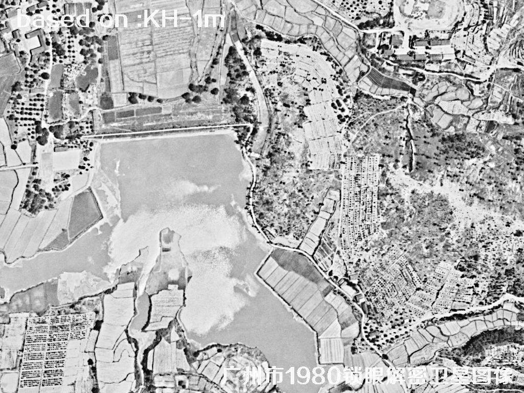广州市1980年历史卫星图像 | Buy Keyhole Satellite image38