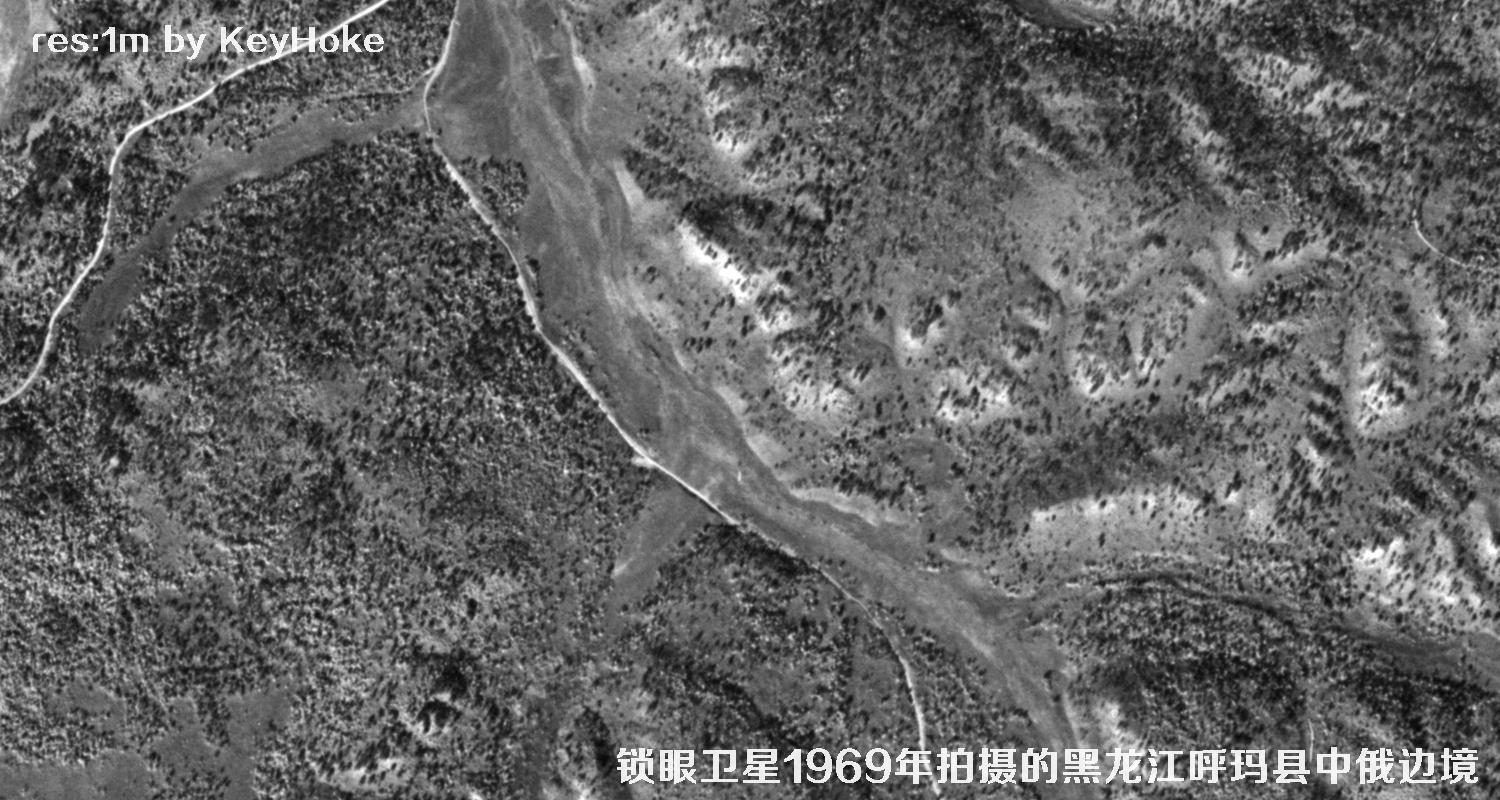 锁眼卫星拍摄的高清历史图片