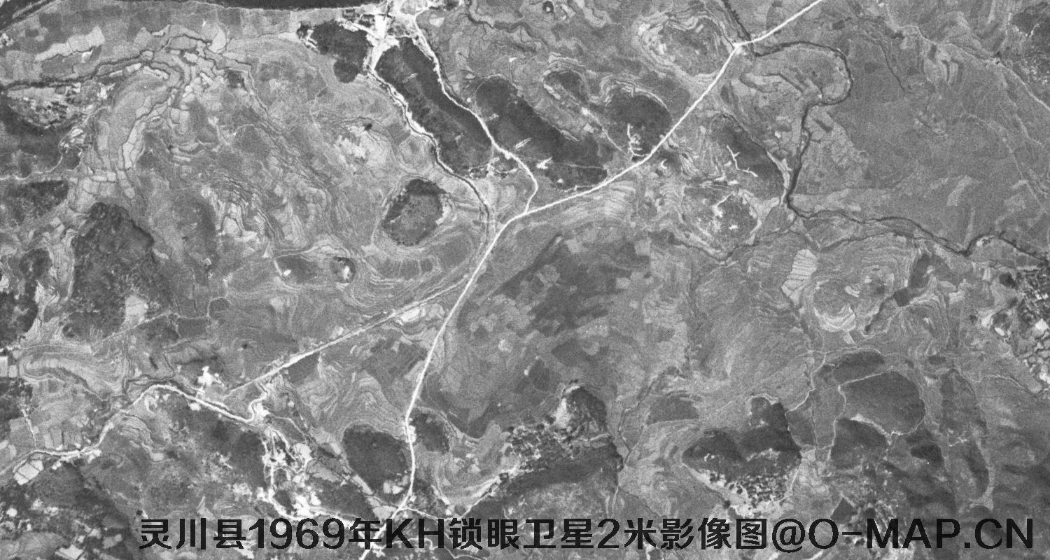 六七八十年代历史卫星图样例