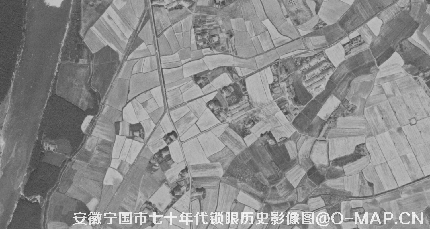 1米锁眼卫星拍摄的历史卫星地图