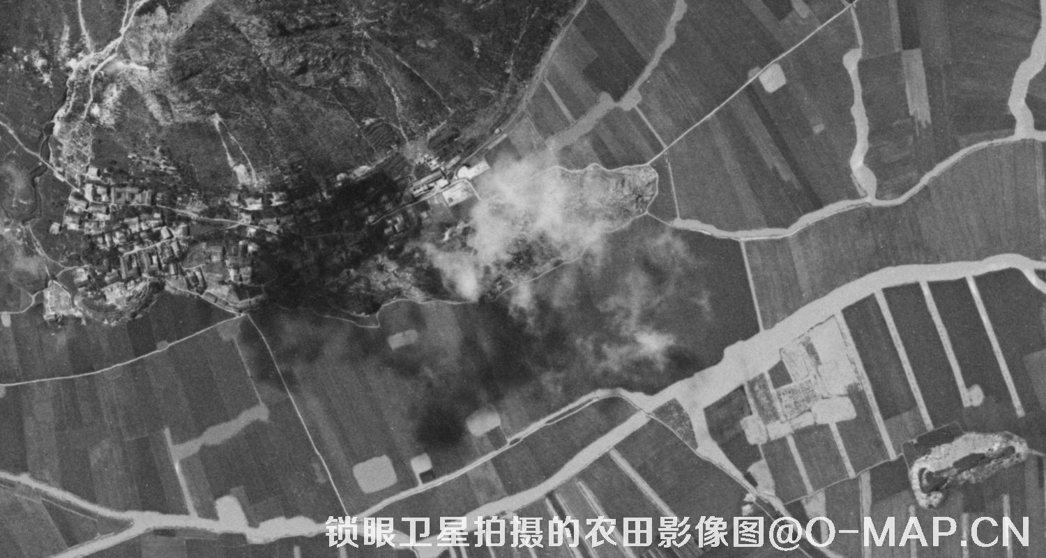 美国锁眼卫星拍摄的高清影像图片