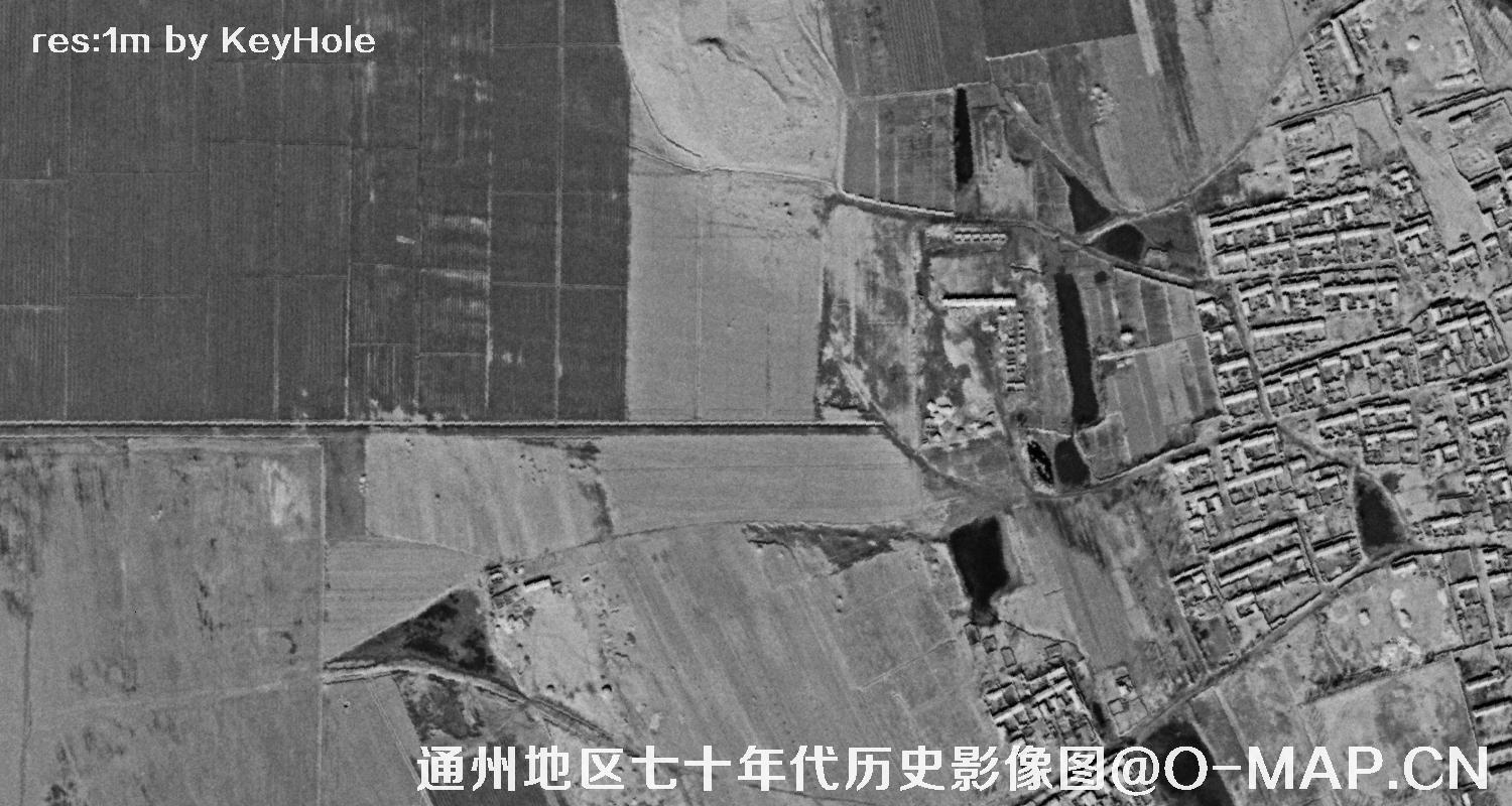 锁眼卫星拍摄的高清历史图片