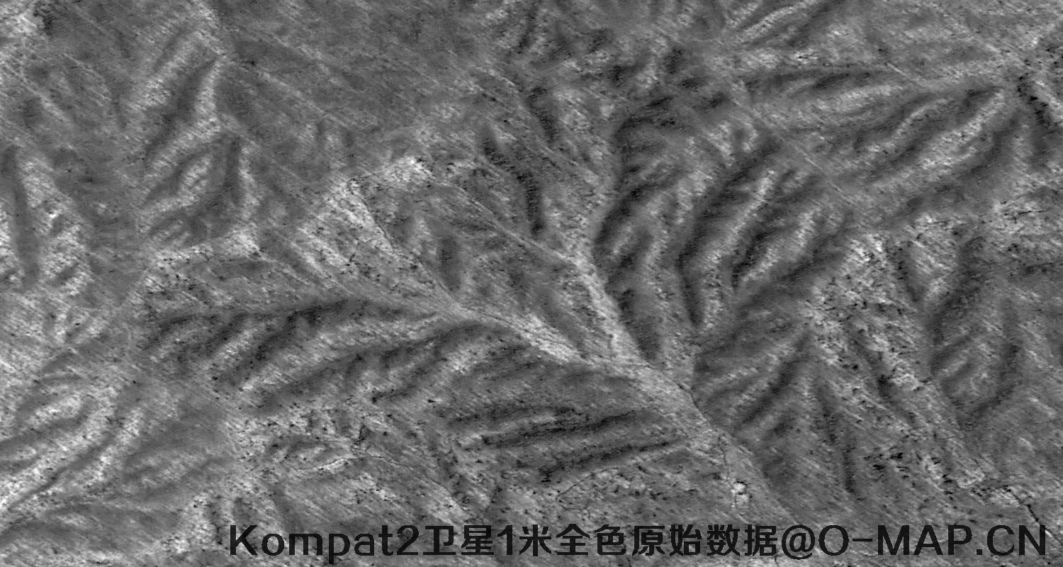 韩国Kompsat2卫星(阿里郎2号卫星)1米分辨率PAN全色影像原始数据