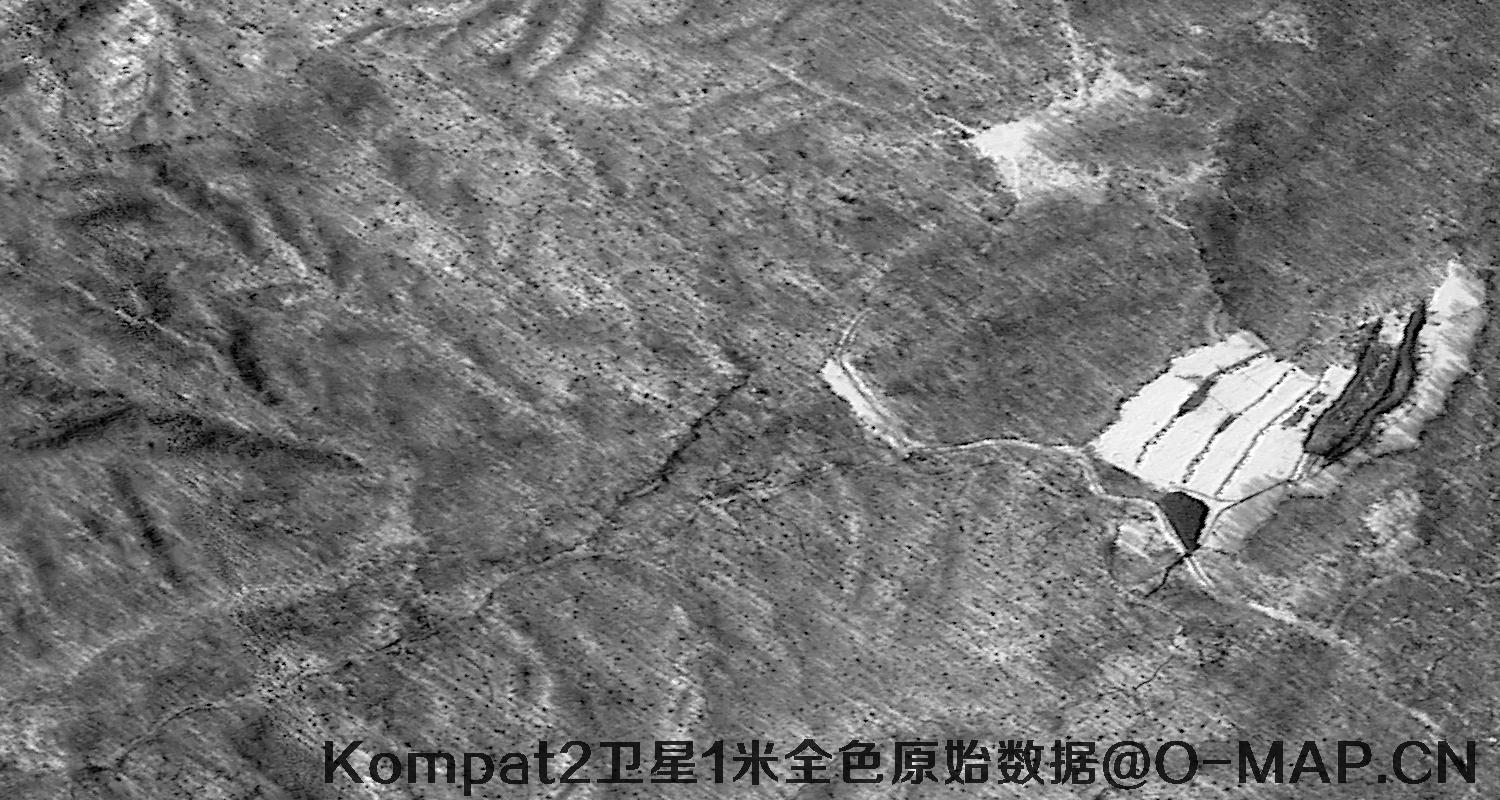 韩国Kompsat2卫星(阿里郎2号卫星)1米分辨率PAN全色影像原始数据