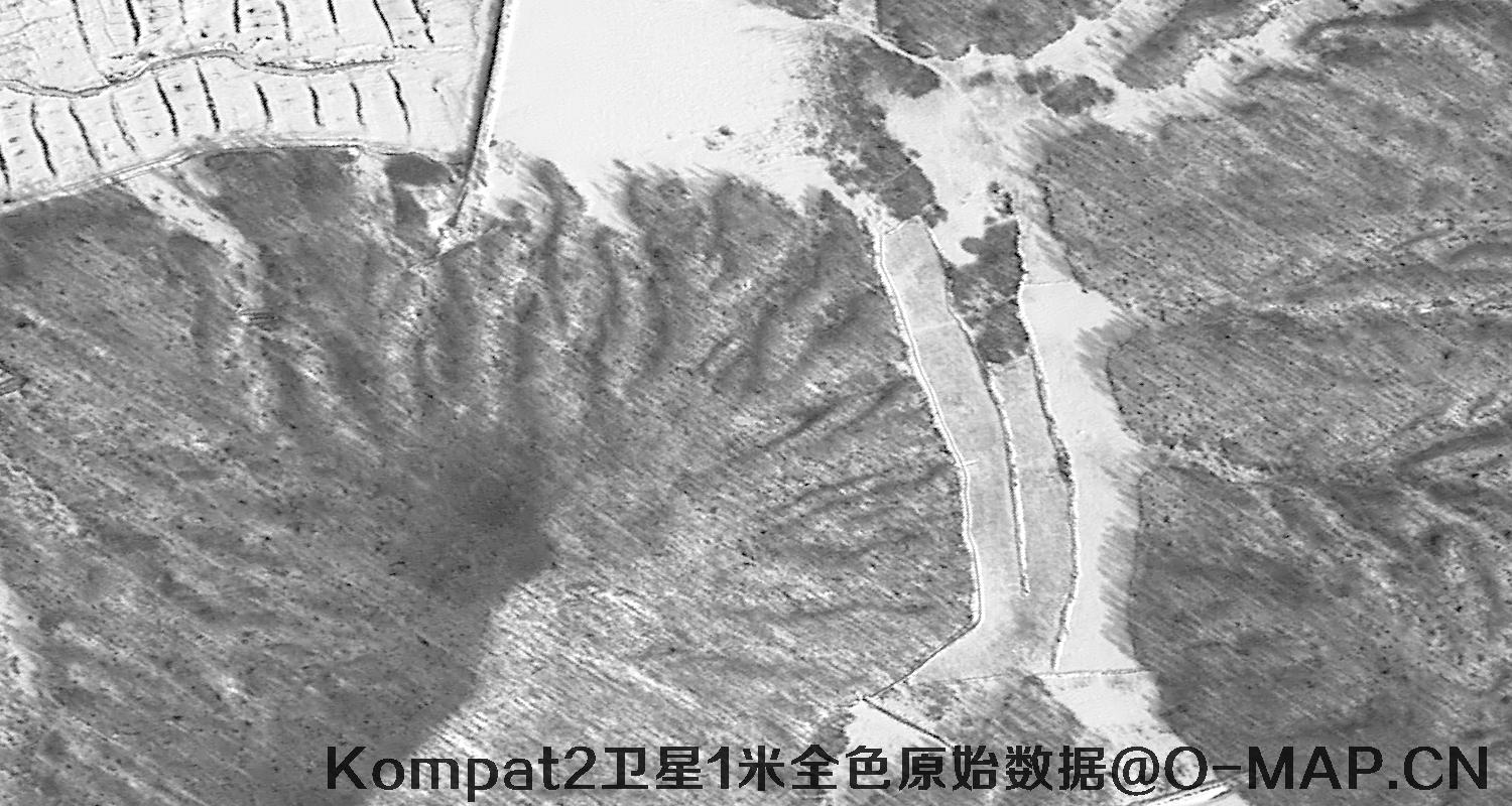 韩国Kompsat2卫星(阿里郎2号卫星)1米分辨率PAN全色影像原始数据