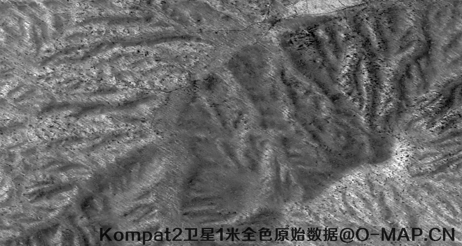 韩国Kompsat2卫星(阿里郎2号卫星)1米分辨率PAN全色影像原始数据