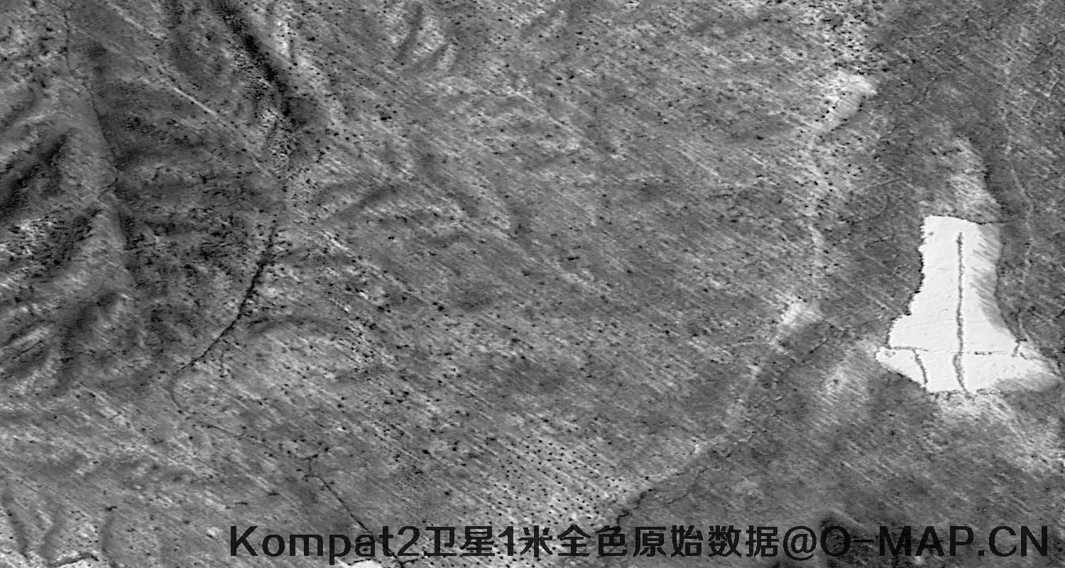 韩国Kompsat2卫星(阿里郎2号卫星)1米分辨率PAN全色影像原始数据