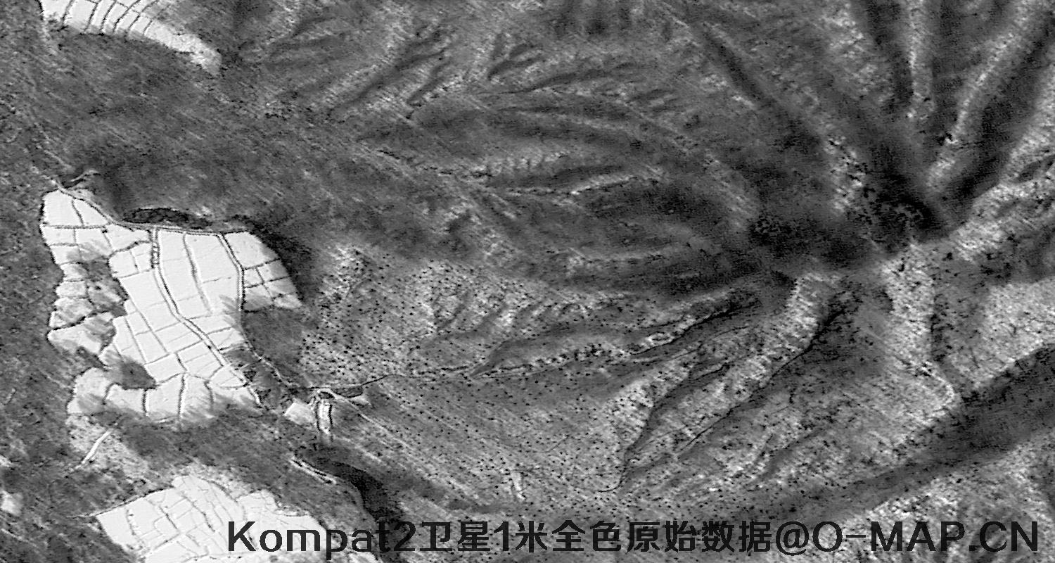 韩国Kompsat2卫星(阿里郎2号卫星)1米分辨率PAN全色影像原始数据
