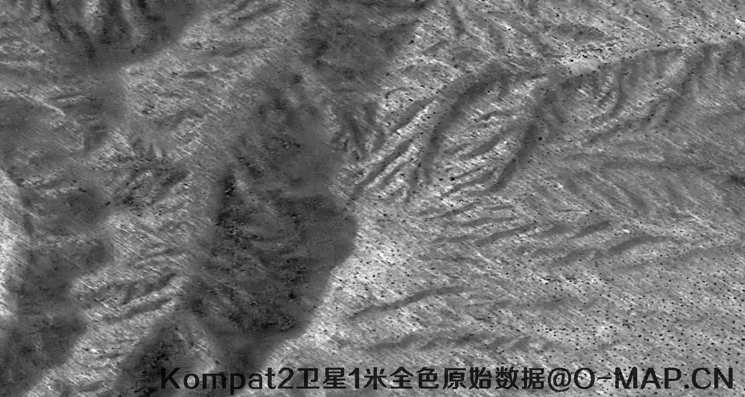 韩国Kompsat2卫星(阿里郎2号卫星)1米分辨率PAN全色影像原始数据