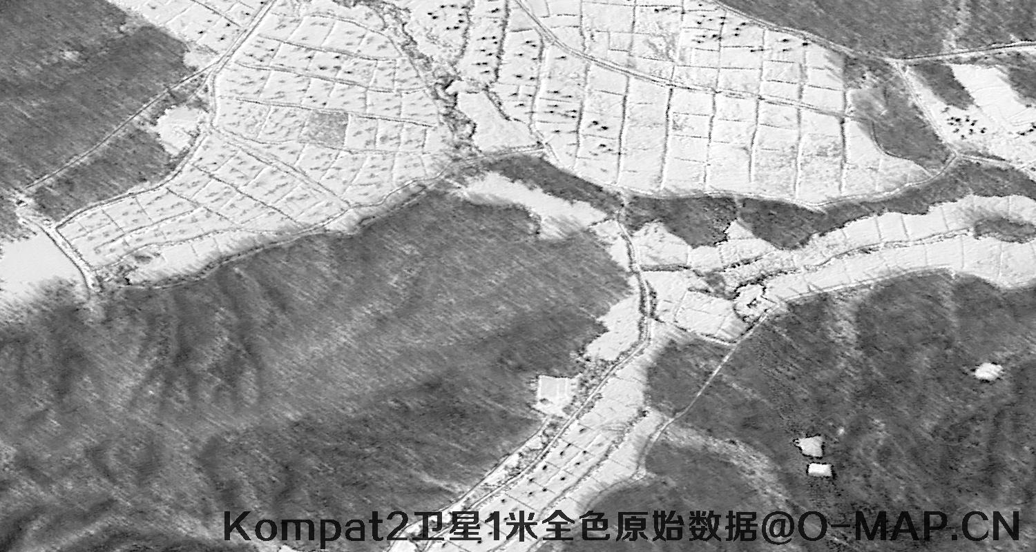 韩国Kompsat2卫星(阿里郎2号卫星)1米分辨率PAN全色影像原始数据