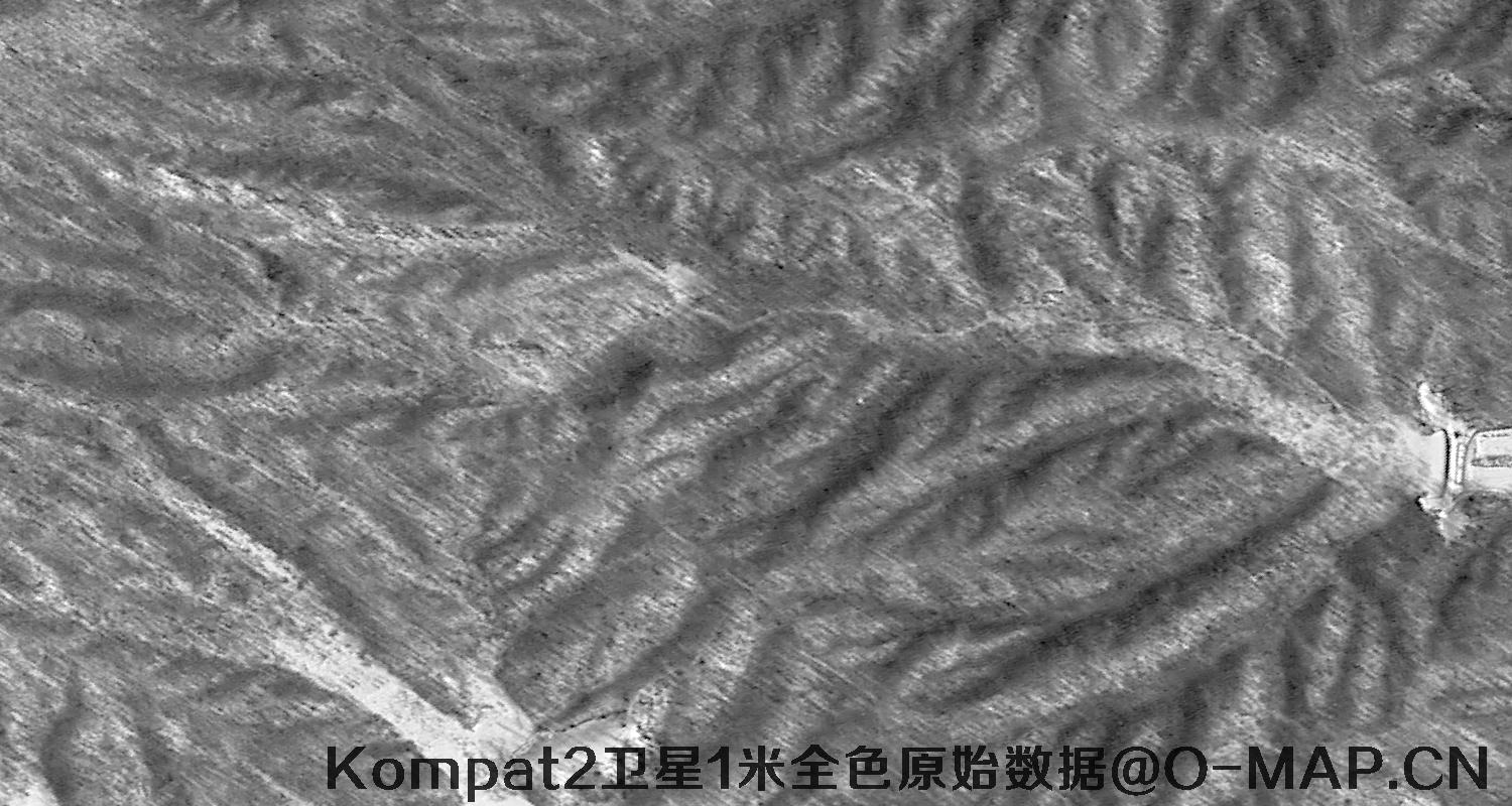韩国Kompsat2卫星(阿里郎2号卫星)1米分辨率PAN全色影像原始数据