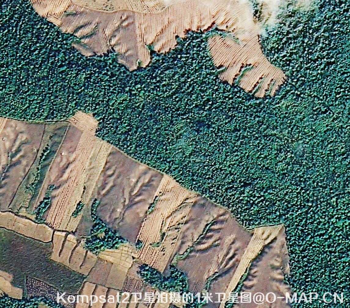 五常市2008年1米分辨率Kompsat2卫星图