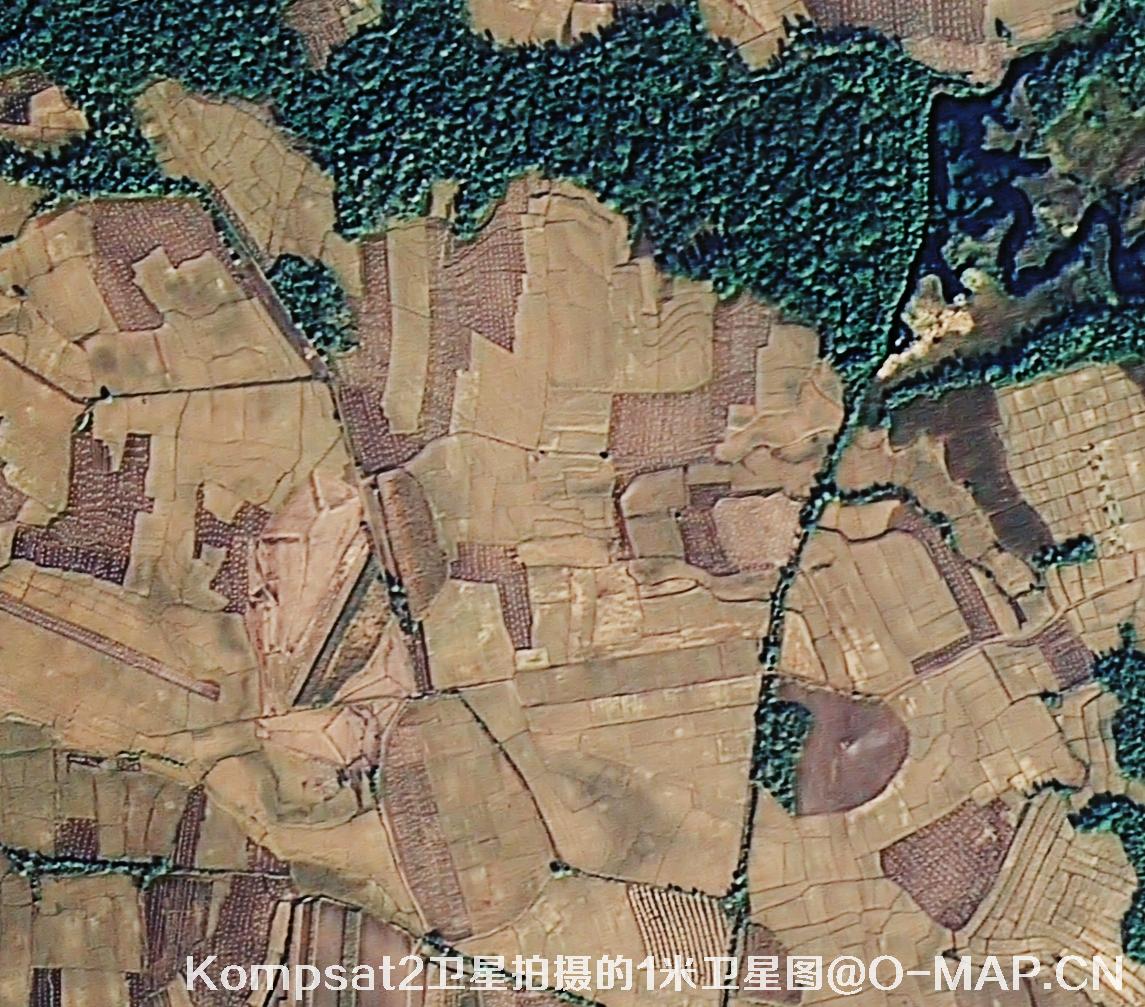 五常市2008年1米分辨率Kompsat2卫星图