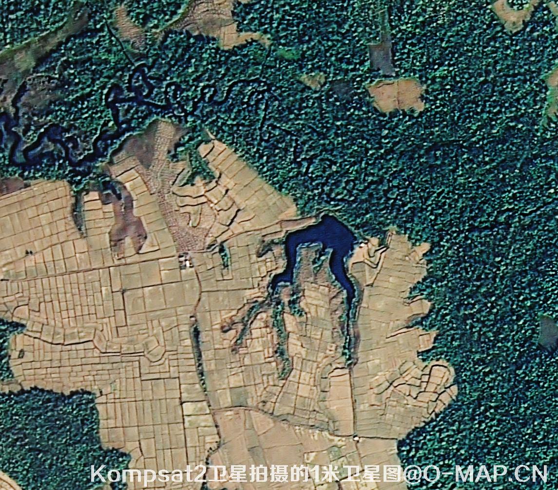 五常市2008年1米分辨率Kompsat2卫星图