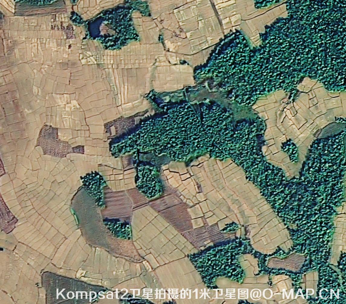 五常市2008年1米分辨率Kompsat2卫星图
