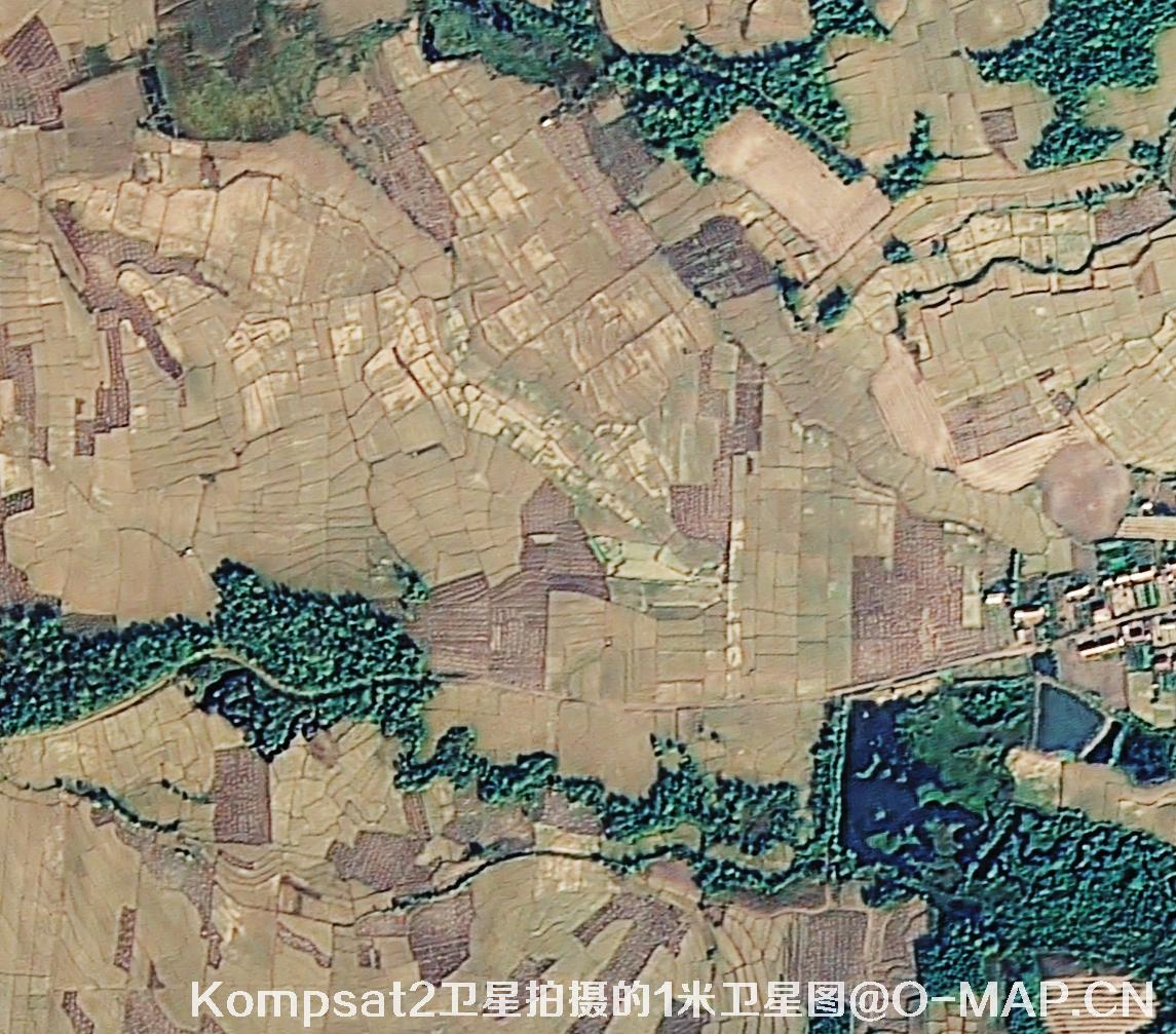五常市2008年1米分辨率Kompsat2卫星图