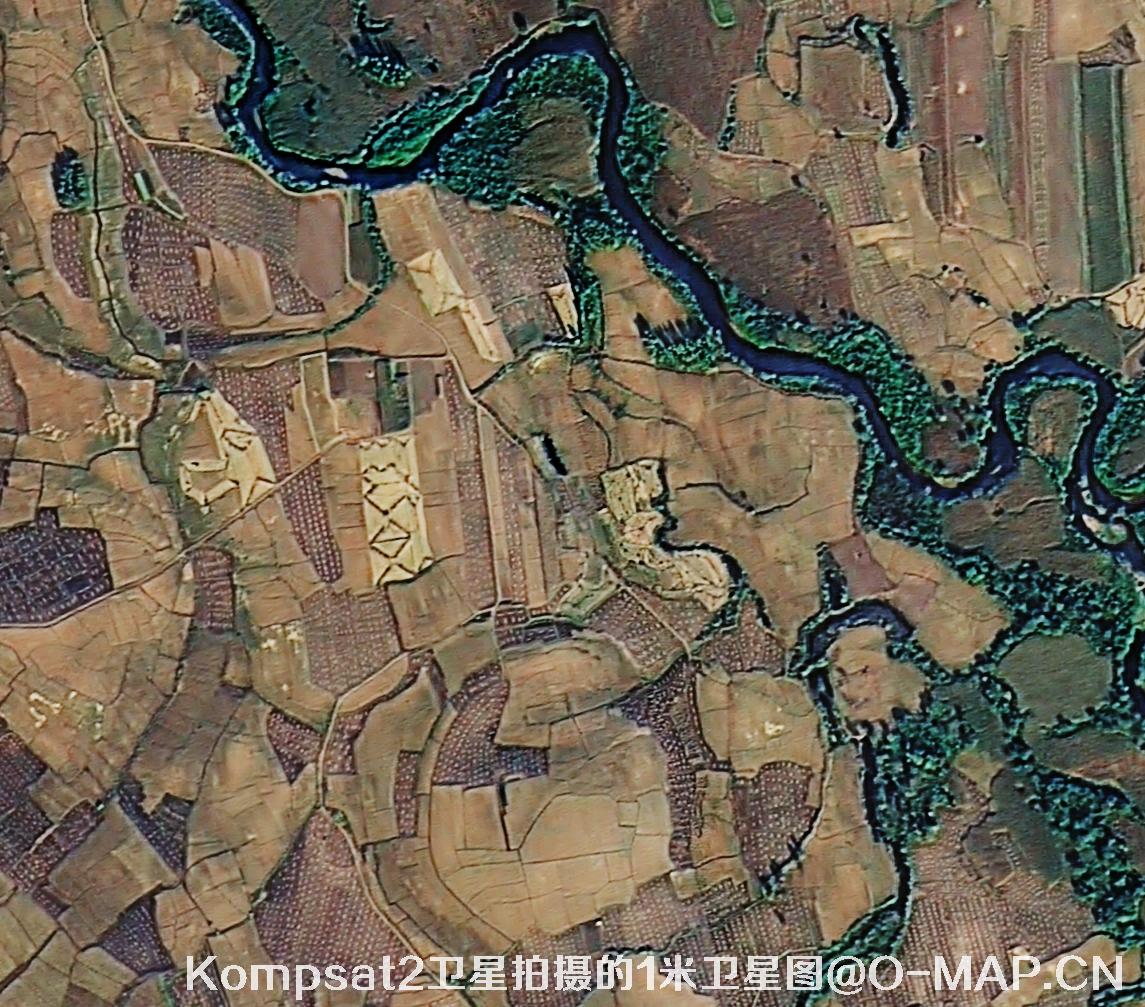 五常市2008年1米分辨率Kompsat2卫星图