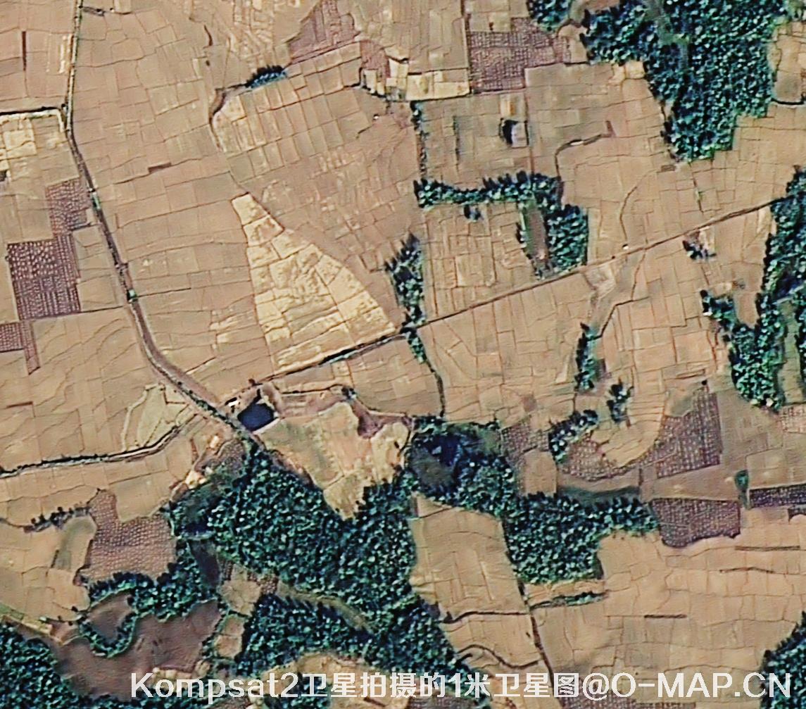 五常市2008年1米分辨率Kompsat2卫星图