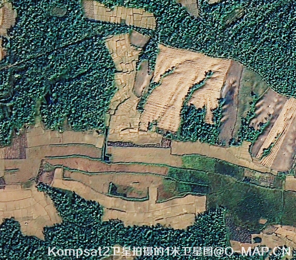 五常市2008年1米分辨率Kompsat2卫星图