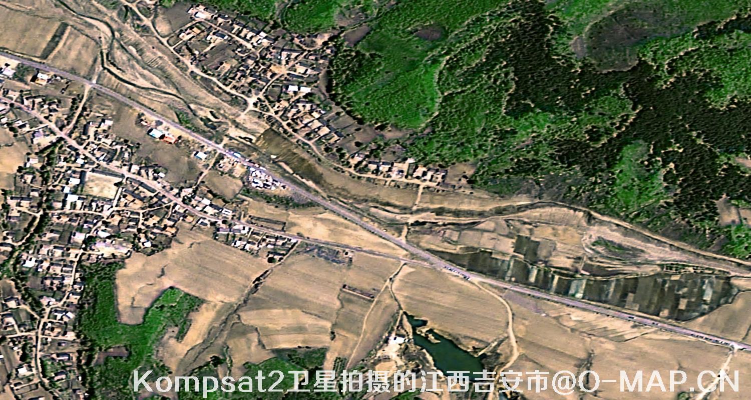 Kompsat2 satellite sample