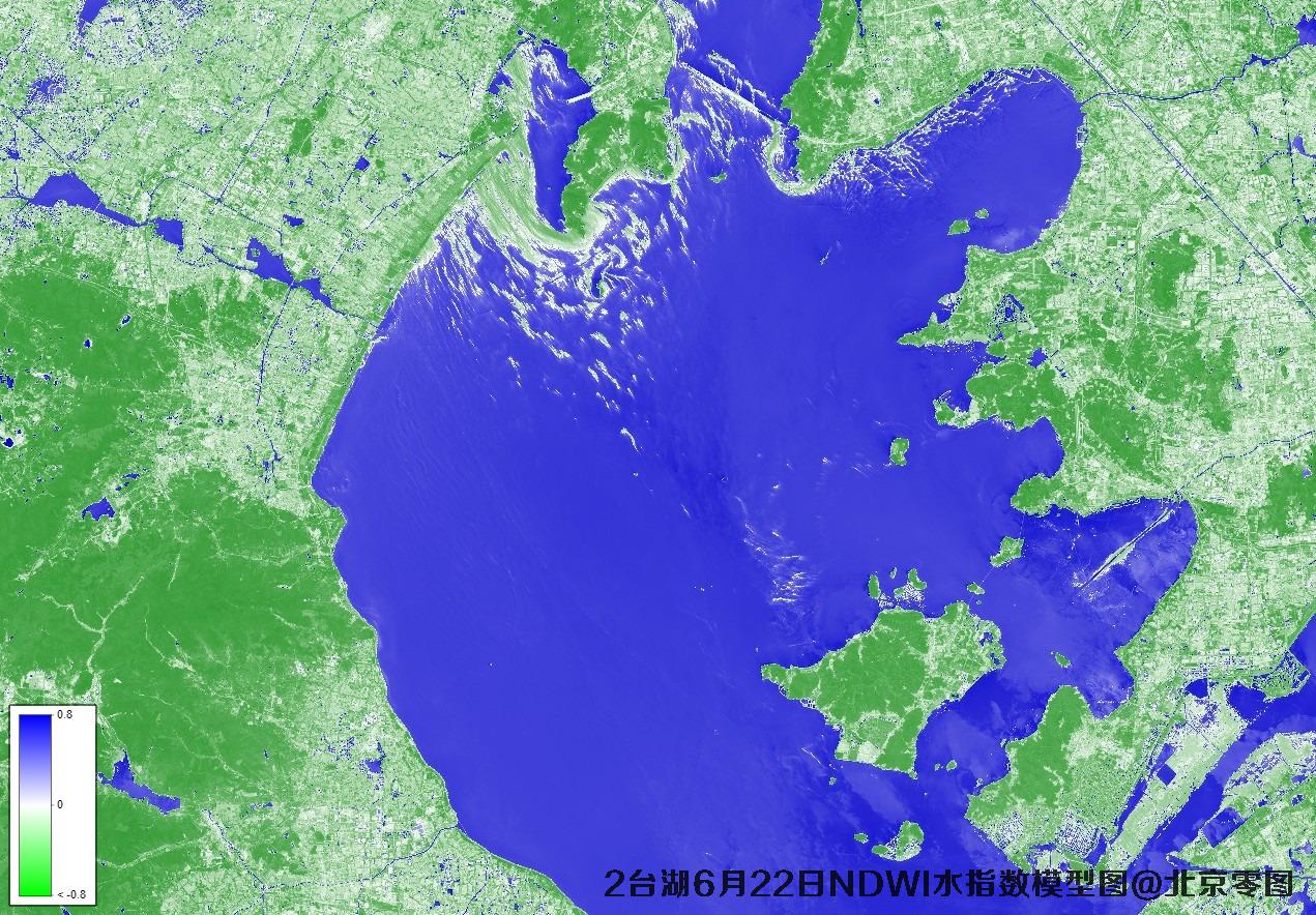 太湖6月份卫星图及多光谱数据