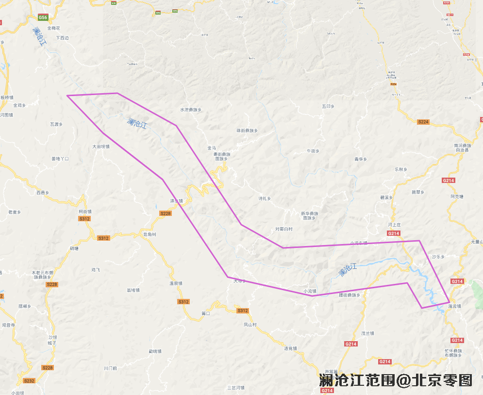 澜沧江最新卫星图查询结果