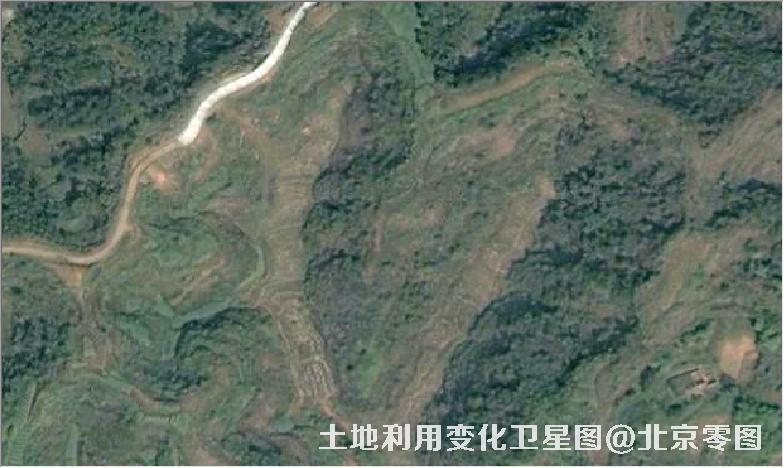 土地利用变化卫星图