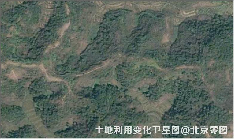 土地利用变化卫星图