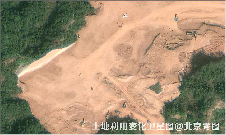 土地利用变化卫星图