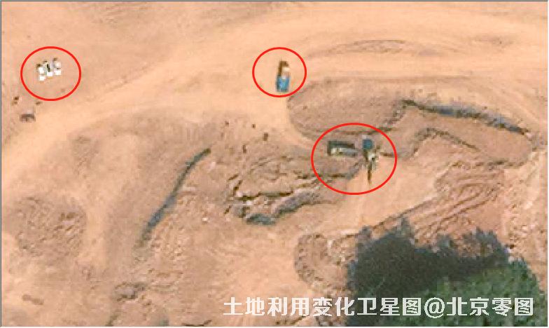 土地利用变化卫星图