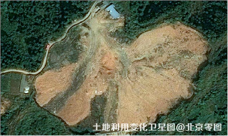 土地利用变化卫星图