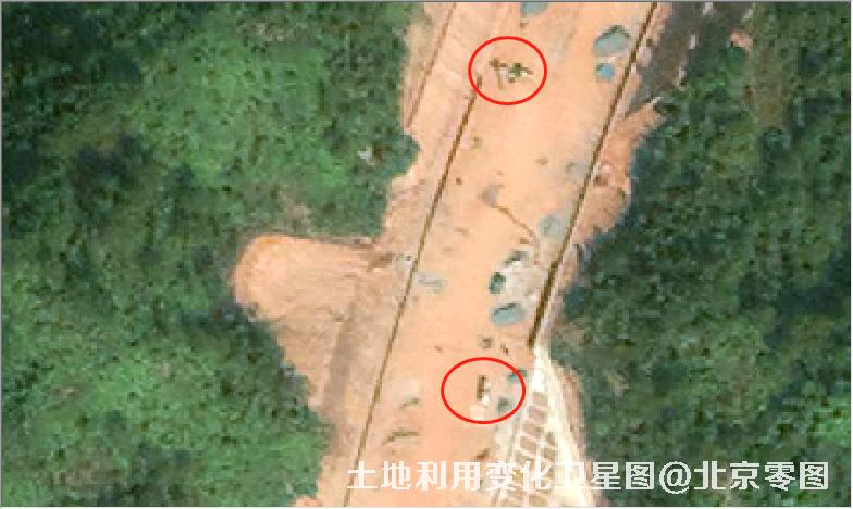 土地利用变化卫星图