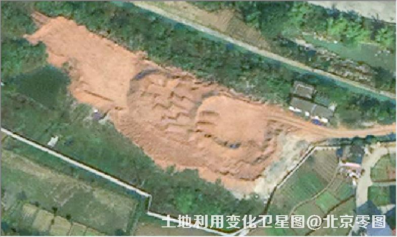 土地利用变化卫星图