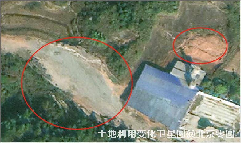 土地利用变化卫星图