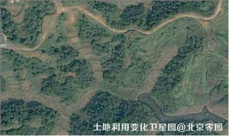 土地利用变化卫星图
