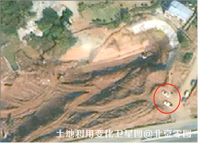 土地利用变化卫星图