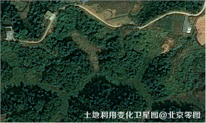土地利用变化卫星图