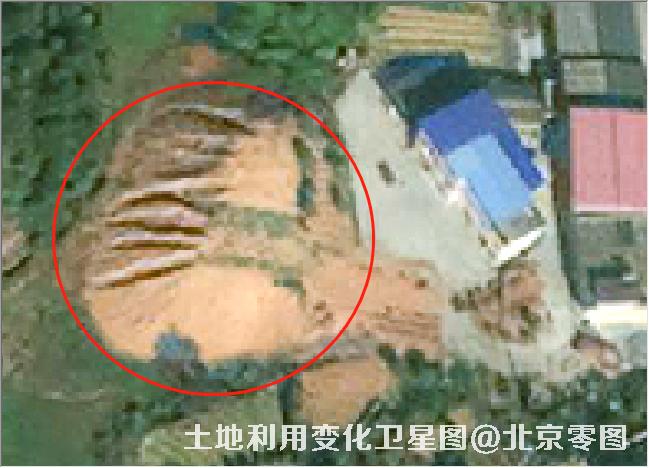 土地利用变化卫星图