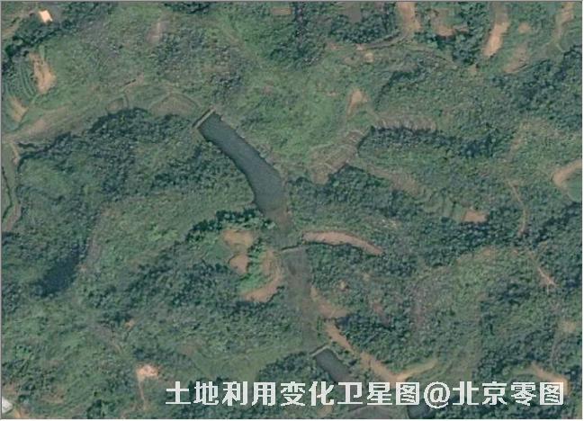 土地利用变化卫星图