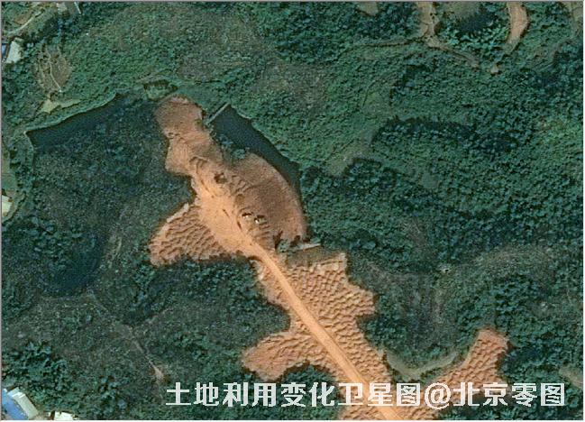 土地利用变化卫星图