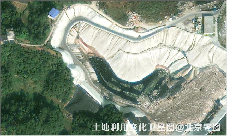 土地利用变化卫星图