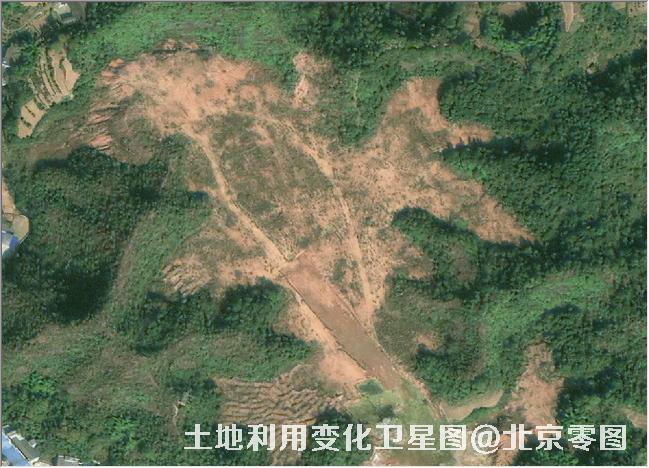 土地利用变化卫星图