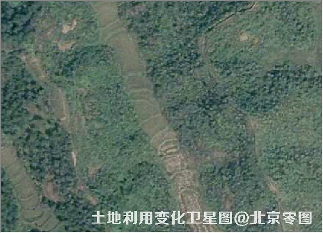 土地利用变化卫星图