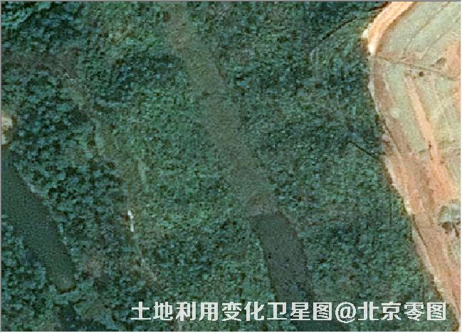 土地利用变化卫星图