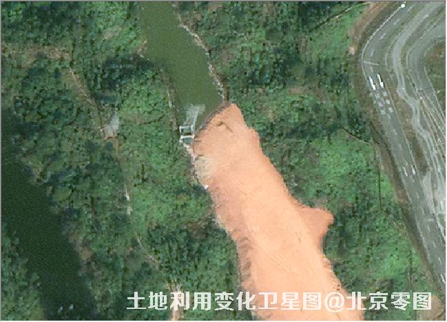 土地利用变化卫星图