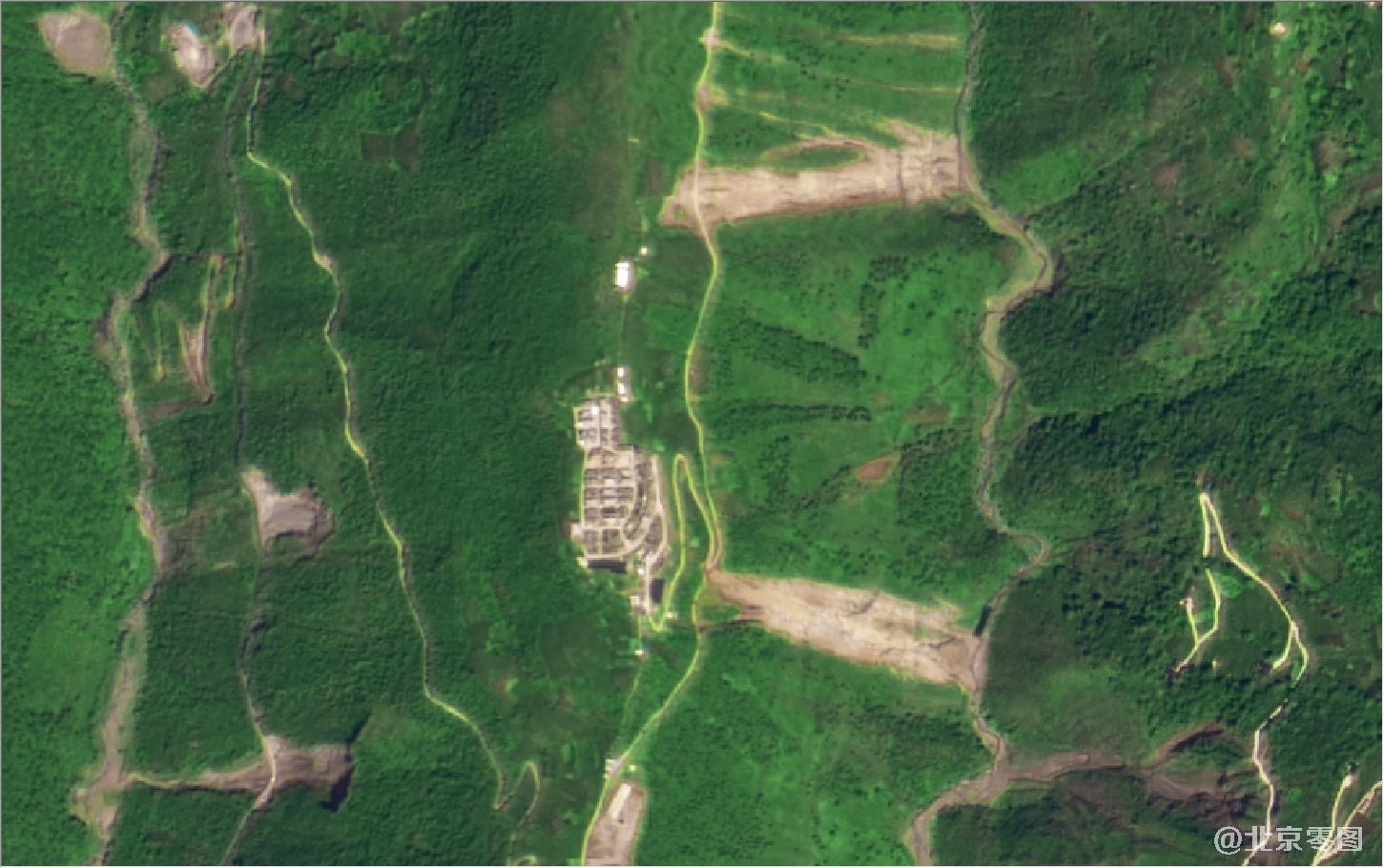 四川省雷波县最新2米卫星图