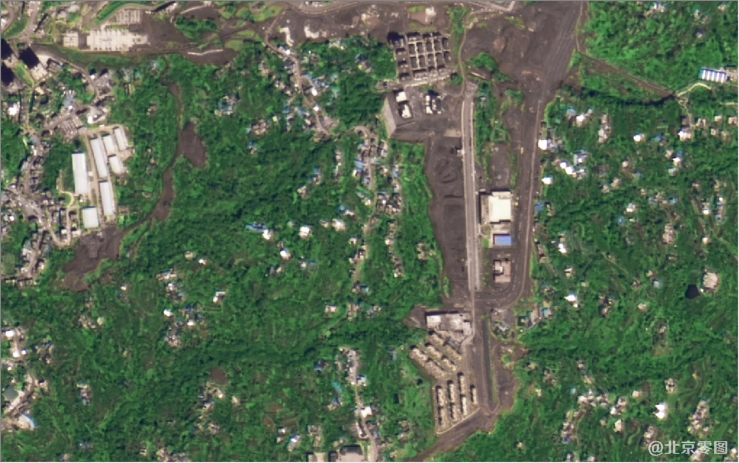 四川省雷波县最新2米卫星图