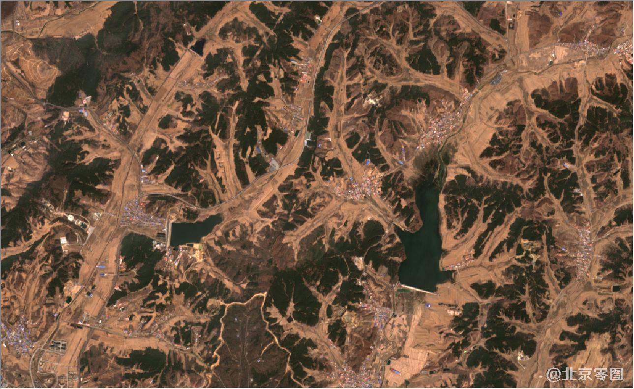 辽宁省2021年4月份最新卫星图