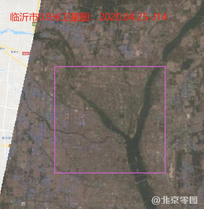 临沂市2020年吉林一号卫星图