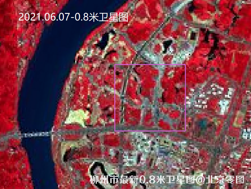柳州市最新高清卫星图查询报告